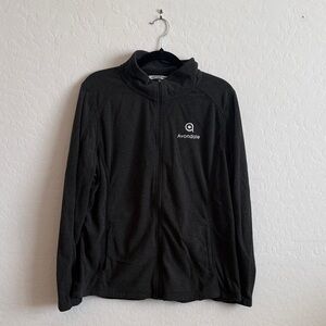 Avondale Gray Fleece Jacket Size XL